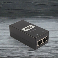Adaptateur d'alimentation PoE 24V 0,5A, module injecteur PoE Gigabit, injecteur d'alimentation Ethernet actif pour AP sans fil, caméra IP, pont