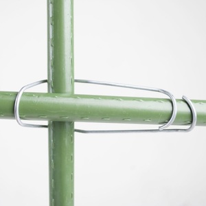 Mạ kẽm nhà máy trellis Kết nối khóa leo Ống hỗ trợ sửa chữa công cụ Vườn Cổ phần kết nối - Product Image 5