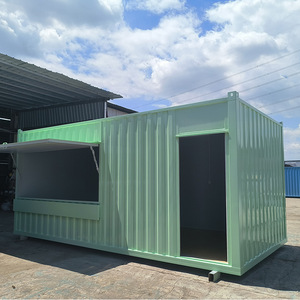 Casa Contenedor Modificada, Rectangular, Grosor Estándar, Diseño Industrial Transpirable, para Vivienda al Aire Libre y Uso de Oficina - Product Image 1