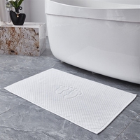 Tapis moderne fait à la machine, en coton de 10 mm, à motifs personnalisés, teinture tie-dye, pelucheux, touffeté, tressé, pour hôtel, maison, salon, salle de bain