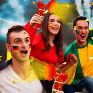 Corne à air pour supporter de football de la Coupe du monde de football 2026, <span class=keywords><strong>son</strong></span> fort, pompe manuelle, corne à air de stade, <span class=keywords><strong>vuvuzela</strong></span>, trompette, générateur de bruit pour les événements sportifs - Product Image 6
