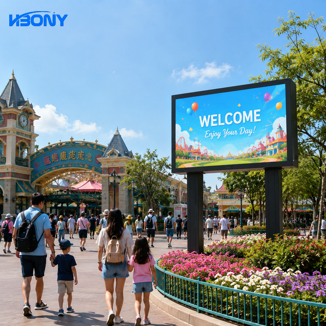 Durable Outdoor Fixed LED Screen P8 IP65 Waterproof High Brightness Digital Billboard for Highway Advertising Board HD Display