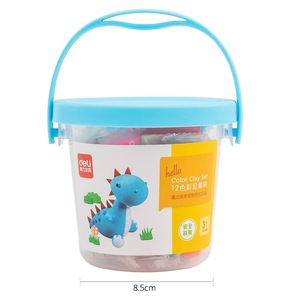 Deli Modeling <b>Clay</b> <b>Set</b> 12 Colors Animal Mold Tools For Kids DIY Craft Playdough Art Supplies - Product Image 5
