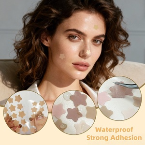 Adesivos para Acne de Cuidados Pessoais: Patches Hidrocoloidais Invisíveis Personalizados com Estrelas e Bolinhas para Cobrir Imperfeições Faciais - 40 Unidades - Product Image 5