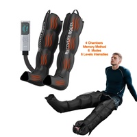 Système de récupération par compression d'air, bottes de massage dynamique à pression pour les jambes, pour l'amélioration de la circulation et la récupération musculaire
