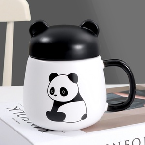 Factory Stocked 530ml 3D Panda Kitten Minimalist <b>Ceramic</b> Coffee Mug Cute Animal Shaped Gift for Students Microwave Dishwasher - Product Image 6