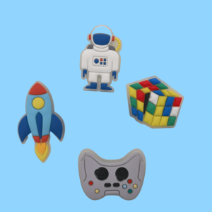 จี้ยางพีวีซีเรืองแสงแบบนิ่ม OEM/ODM สินค้าขายดี อุปกรณ์ตกแต่งการ์ตูน DIY สำหรับรองเท้าแตะและรองเท้าสวมแบบสลิปเปอร์ สำหรับชุดจิบบิทซ์ - Product Image 4