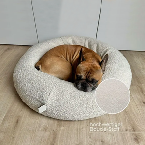 Cojín de donut redondo de lujo personalizable de Europa, cama para perros y gatos para perros - Product Image 1