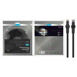 Câble rouge - Latiguillo RJ45 Cat.6e UTP, 20 mètres, couleur noire, technologie de vitesse, idéal pour les connexions réseau rapides et - Product Image 1