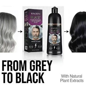 Professionele Organische Magic Fast Permanente Haarverf Crème 400ml Natuurlijke Bubbelkleur Zwart - Product Image 6