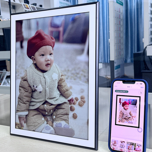 Marco de Fotos Electrónico Wifi con Pantalla de Tinta Electrónica, Aplicación para Compartir Fotos, Control Remoto para Familia, Marco de Fotos Digital Inteligente de 13.3 Pulgadas Personalizado de Fábrica - Product Image 1