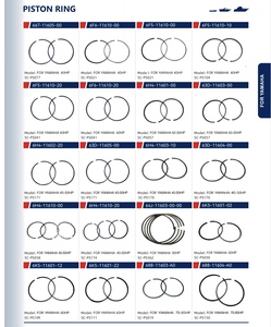 Segments de piston pour Yamaha, Suzuki, <span class=keywords><strong>Honda</strong></span>, Mercury, Tohatsu, Johnson, Parsun et compatibles. Demandez-moi un modèle détaillé pour le prix. - Product Image 2