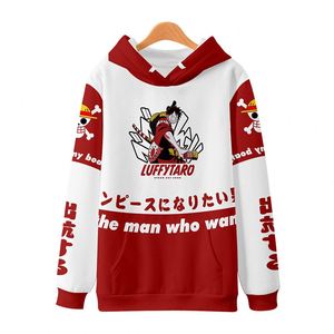 Venta al por Mayor, Sudadera con Capucha de Anime de Personajes de Dibujos Animados de Luffy, Zoro, Chopper, Boa y Nami, para Mujeres, Hombres y Niños - Product Image 3