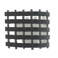 Prix usine DK DK-PET Géogrille biaxiale en PET pour murs de soutènement de construction routière avec revêtement PVC/asphalte pour centrales hydroélectriques/portes maritimes