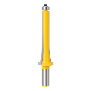 Carbide Tipped Roundover Router Bit 12mm Shank 5mm Radius 135mm Length <b>Woodworking</b> CNC Cutting <b>Tool</b> - Product Image 3