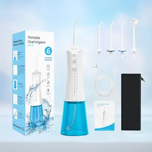 Water Flossing 300ml Ipx7 Power Jet Cleaner Flusher irrigatore d'acqua USb dentale orale per la pulizia dei denti