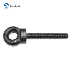 HDIEA Boulon à œillet long industriel, fixation à <span class=keywords><strong>anneau</strong></span>, boulon à œillet collé à collet, filetage métrique BS4278-1, tige normale ou longue - Product Image 5