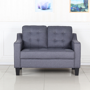 <span class=keywords><strong>Canapé</strong></span> modulable en tissu de lin 1 2 <span class=keywords><strong>3</strong></span> <span class=keywords><strong>places</strong></span> de style moderne, <span class=keywords><strong>confortable</strong></span> pour appartement, bureau, salon avec coin - Product Image 3