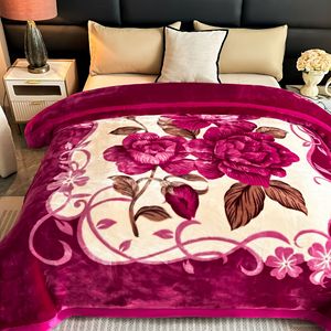 Novo Cobertor de Poliéster Personalizável em Dupla Camada, Atacado, Opções de Impressão Personalizada, 3.5-4kg, Padrões Listrados/Sólidos - Product Image 5