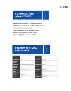 Pfc נייד הפונדוס מצלמה ציוד לרפואת עיניים רשתית מצלמה הפונדוס - Product Image 3