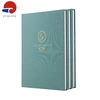 Agenda A4 personnalisé en tissu rigide, papier offset 128 g/m², reliure spirale, couleur CMYK, estampage à chaud doré – Fabrication Guangzhou