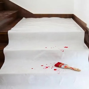 Fieltro Protector de Piso Autoadhesivo Blanco a Precio Económico, Fieltro para Pintores, Cubierta Protectora para Escaleras - Product Image 1