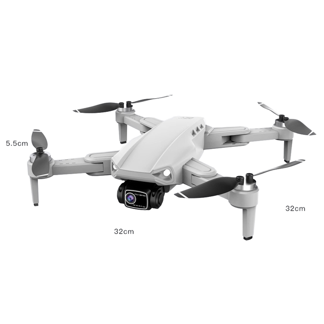 L900PROSE-1 Beginner Drones 4K HD Aerial Quadcopter GPS Brushless Motor Foldable 2km Image Range Remote Control Dual Camera
