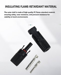 Connettore Solare Compatibile MC4 Maschio e Femmina, Impermeabile IP67 per Cavi Solari da 2.5/4/6mm² - Product Image 6