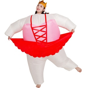 Costumes gonflables de ballet d'anime pour des adultes <span class=keywords><strong>pas</strong></span> <span class=keywords><strong>cher</strong></span> Halloween et Noël marchant déguisement et mascotte pour des parties et la publicité - Product Image 1