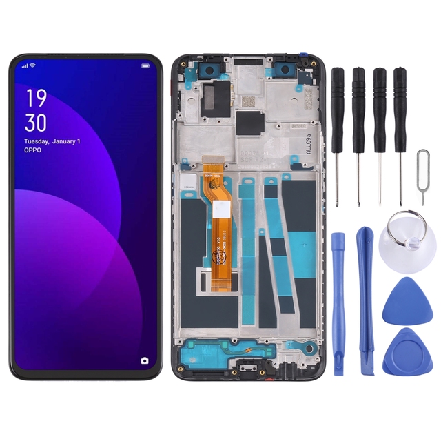 High Quality LCD Screen and Digitizer Full Assembly with Frame for OPPO F11 Pro CPH1959 CPH2209 CPH1989