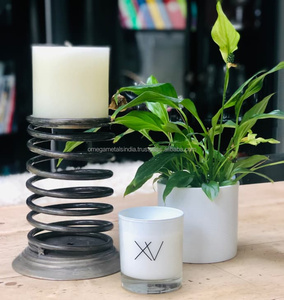 เชิงเทียนโลหะแบบสปริงสำหรับตกแต่งบ้านงานแต่งงานโอกาสคริสต์มาส - Product Image 2