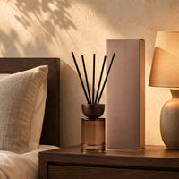 Diffuseur de roseaux de luxe personnalisé en gros, huile essentielle naturelle, parfum d'ambiance, aromathérapie, désodorisant, fournitures décoratives pour la maison