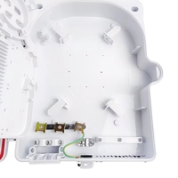 Caja de Distribución de Fibra Óptica para Exteriores, 24 Núcleos, FTTH, Material ABS de Alta Resistencia, Impermeable IP65, Caja NAP