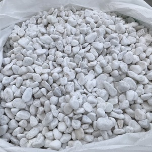 White pebble rocks <b>stone</b> for paver decoration aquarium - Product Image 1