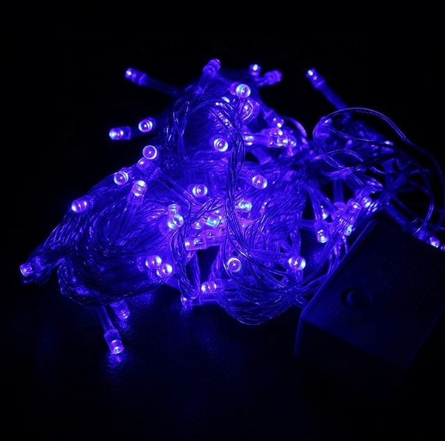 Led String Lights Series 10m 100leds Holiday Outdoor LED String FlashingGarland Lighting Christmas