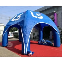 Tente gonflable publicitaire portable en gros, imperméable et durable pour la promotion d'activités de marque