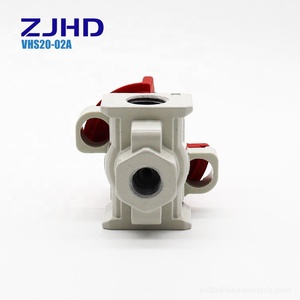 Zjhd Drukontlasting 3-poortklep Met Vergrendelingsgaten Enkelvoudige Actie Luchtafvoerklep VHS20-02A - Product Image 4