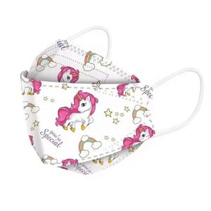 All'ingrosso della fabbrica maschera facciale 3d per i bambini cartone animato stampato maschera del bambino - Product Image 3