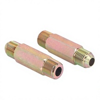 Raccord mâle hexagonal à double filetage mâle standard britannique, avec filetage femelle allongé, 2, 3 et 4 pouces