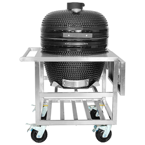 <span class=keywords><strong>SEB</strong></span> <span class=keywords><strong>KAMADO</strong></span>/ Grand barbecue <span class=keywords><strong>Kamado</strong></span> de 26 pouces, fumoir à charbon de bois en céramique de qualité supérieure, cuisinière extérieure robuste pour les fêtes, le jardin et la cour - Product Image 4