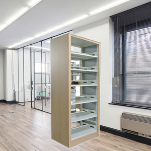Versatile Modern Metal Bookshelf for Home Office School <b>Library</b> Hotel Hospital Apartment Steel Wrap for Outdoor Storage Design - Product Image 3