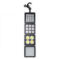 Projecteur LED COB 16x10W haute luminosité, léger, étanche IP65, DMX512, pour extérieur, CRI95, angle de faisceau 15/25/40°, durée de vie 50000 heures