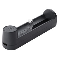 Cargador de batería de litio USB tipo C de una sola ranura, salida de 3,7-4,2 V, accesorio compatible con varios modelos, directo de fábrica