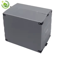 Caja de Plástico Corrugado Transparente de PP, Caja de Embalaje de Plástico, Ligera, Impermeable, Precio de Fábrica, Impresión Personalizada