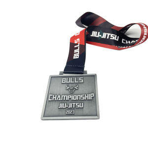 เหรียญรางวัลโลหะเคลือบทองแบบซับลิเมชั่นสำหรับกีฬา ขายส่ง เหรียญกีฬาคิกบ็อกซิ่งคาราเต้แบบกำหนดเอง - Product Image 3