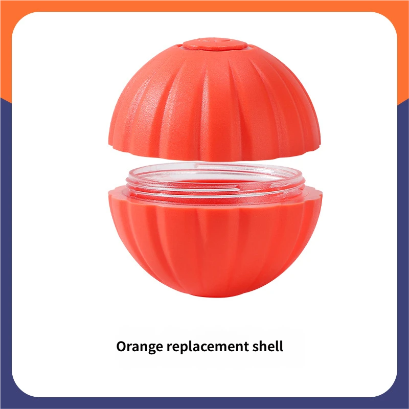 Coque de remplacement pour balle rebondissante [Orange Persimmon] sans mouvement