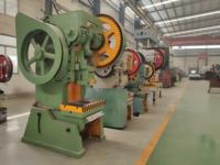 JC23-100T mesin Tablet inclinable tipe terbuka struktur baja mesin punching komponen perangkat keras produksi