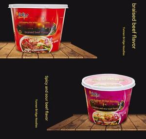 Nouilles de riz Guoqiao, nouilles de riz du Yunnan en seaux, caisses entières, nouilles instantanées, vermicelles, instantanées authentiques, vente en gros - Product Image 5