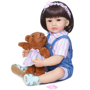 Adorables Muñecas Bebé <span class=keywords><strong>Reborn</strong></span> de 55 cm, Muñecas de Niña Realistas, Juguetes de Muñecas de Silicona - Product Image 2