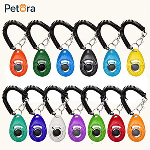 Clicker d'entraînement pour <span class=keywords><strong>chien</strong></span> Petora de haute qualité, appareil portable d'entraînement du comportement des chiots avec cordon de poignet anti-perte, vente en gros - Product Image 5